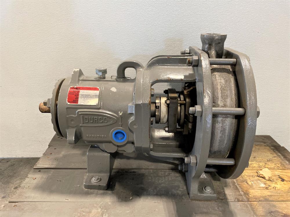 Durco MK3 HSI Pump 2K3X1.5H-10, D51M Material w/ Spare Pump Casing & Rear Cover